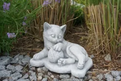Gartendekoparadies Animaux-Chat avec pelote de laine