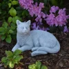 Gartendekoparadies Animaux-chat couché