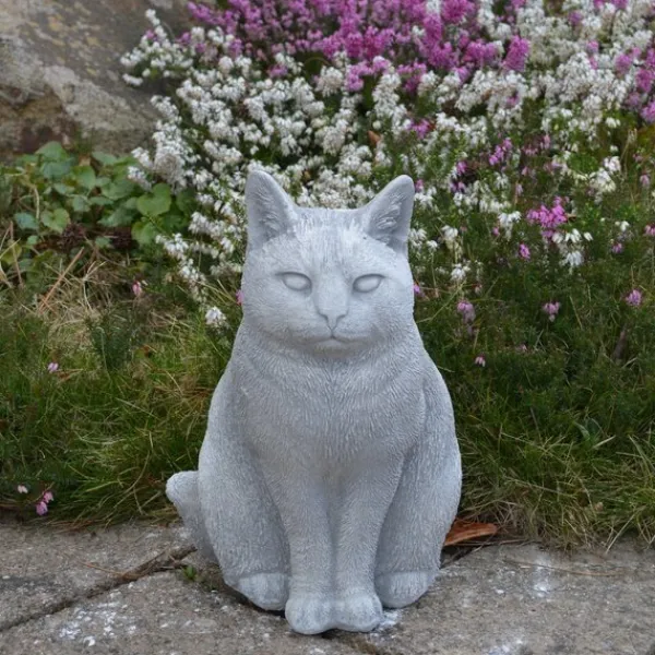 Gartendekoparadies Animaux-chat debout