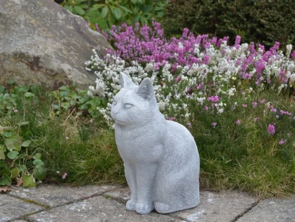 Gartendekoparadies Animaux-chat debout