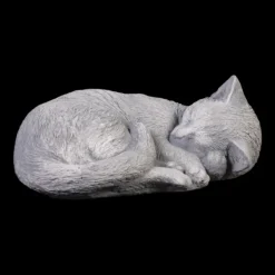 Gartendekoparadies Animaux-Chat endormi