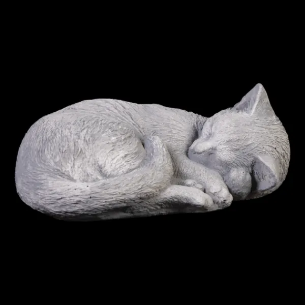 Gartendekoparadies Animaux-Chat endormi