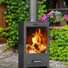 Gartendekoparadies Bols À Feu & Poêles De Jardin-Cheminée d'extérieur « ROSA »