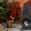 Gartendekoparadies Bols À Feu & Poêles De Jardin-Cheminée d'extérieur «ANKARA»