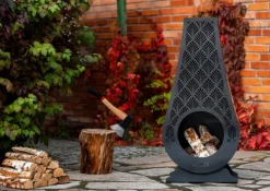 Gartendekoparadies Bols À Feu & Poêles De Jardin-Cheminée d'extérieur «ANKARA»