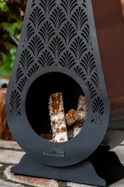 Gartendekoparadies Bols À Feu & Poêles De Jardin-Cheminée d'extérieur «ANKARA»