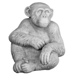 Gartendekoparadies Animaux-Chimpanzé drôle
