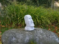 Gartendekoparadies Figures & Statues-Célèbre Moai : les statues de pierre de l'île de Pâques