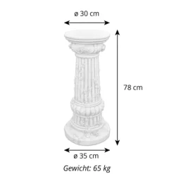 Gartendekoparadies Colonnes & Socles-Colonne Art Nouveau