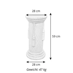 Gartendekoparadies Colonnes & Socles-Colonne élégante