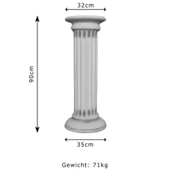Gartendekoparadies Colonnes & Socles-Colonne ronde 90 cm