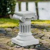 Gartendekoparadies Colonnes & Socles-Comme à Athènes : grande colonne ionique