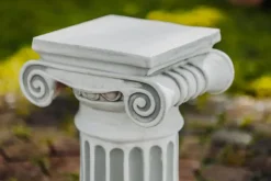 Gartendekoparadies Colonnes & Socles-Comme à Athènes : grande colonne ionique