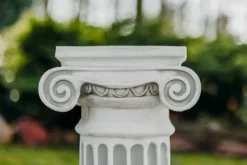 Gartendekoparadies Colonnes & Socles-Comme à Athènes : grande colonne ionique