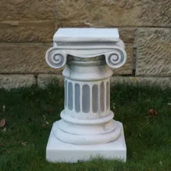 Gartendekoparadies Colonnes & Socles-Comme à Athènes : grande colonne ionique