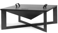 Gartendekoparadies Bols À Feu & Poêles De Jardin-Couvercle au bord profilé pour braséro 72,5x72,5 cm