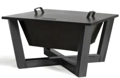 Gartendekoparadies Bols À Feu & Poêles De Jardin-Couvercle au bord profilé pour braséro 72,5x72,5 cm