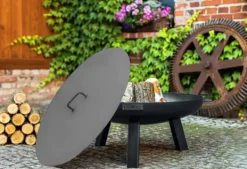 Gartendekoparadies Bols À Feu & Poêles De Jardin-Couvercle pour braséro 60,5 cm