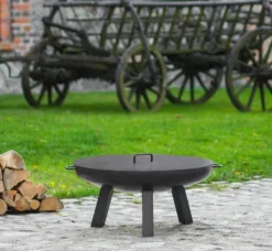 Gartendekoparadies Bols À Feu & Poêles De Jardin-Couvercle pour braséro 60,5 cm