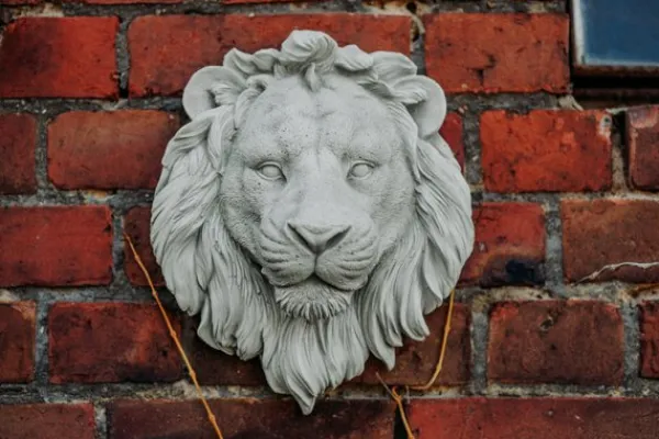 Gartendekoparadies Belle|Animaux-décoration murale tête de lion