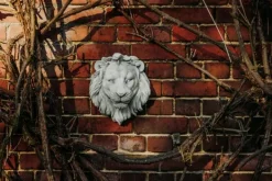 Gartendekoparadies Belle|Animaux-décoration murale tête de lion