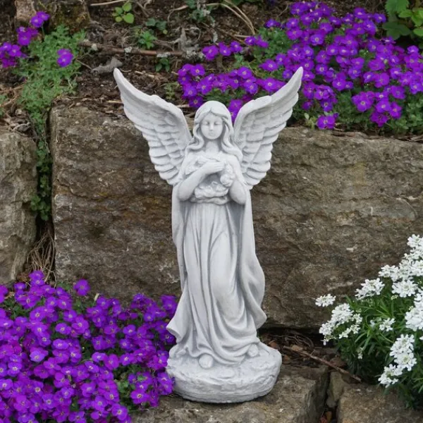 Gartendekoparadies Enfants & Anges-Des anges aux ailes déployées
