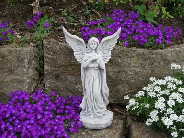 Gartendekoparadies Enfants & Anges-Des anges aux ailes déployées