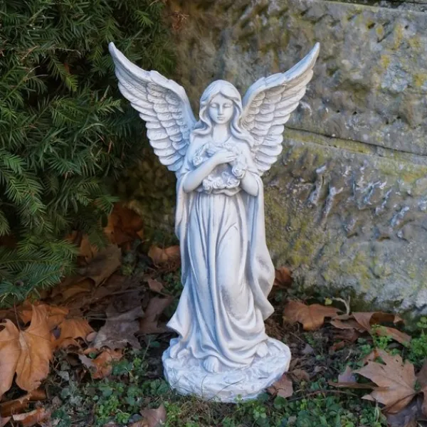 Gartendekoparadies Enfants & Anges-Des anges aux ailes déployées