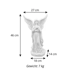 Gartendekoparadies Enfants & Anges-Des anges aux ailes déployées