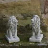 Gartendekoparadies Animaux-Deux figurines de lion à un prix spécial