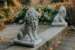 Gartendekoparadies Animaux-Deux figurines de lion à un prix spécial