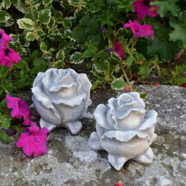 Gartendekoparadies Belle-Deux roses décoratives romantiques