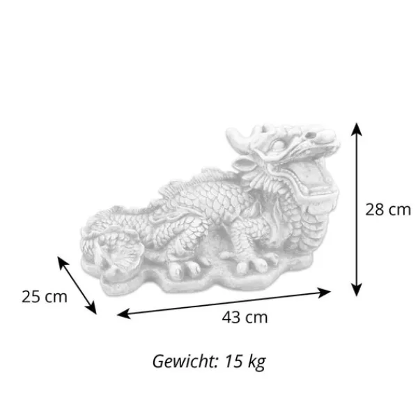 Gartendekoparadies Animaux-Dragon chinois : le maître de l'eau
