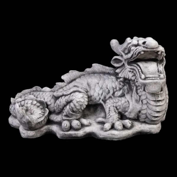 Gartendekoparadies Animaux-Dragon chinois : le maître de l'eau