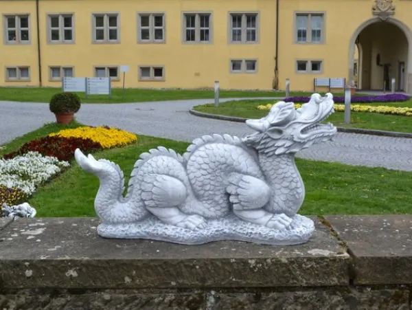 Gartendekoparadies Animaux-Dragon chinois long
