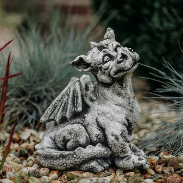 Gartendekoparadies Animaux-dragon drôle