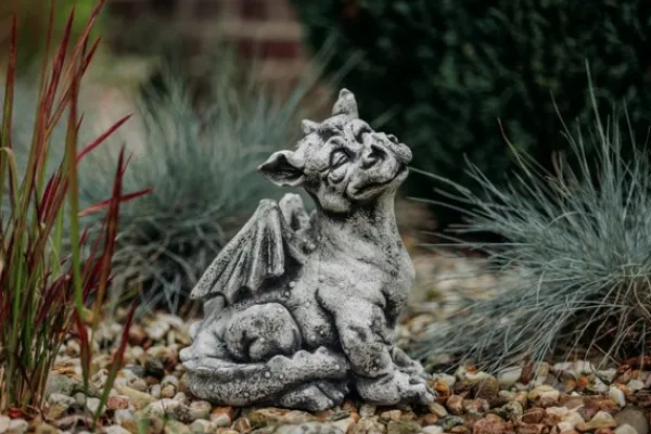 Gartendekoparadies Animaux-dragon drôle