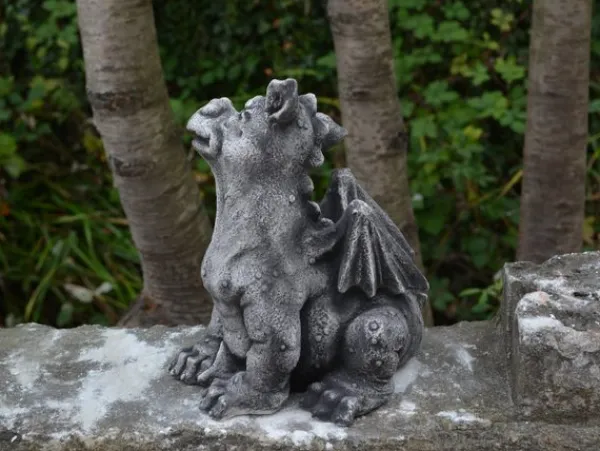 Gartendekoparadies Animaux-dragon drôle