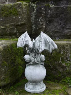 Gartendekoparadies Gargouilles-Dragon gargouille sur ballon