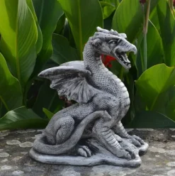 Gartendekoparadies Animaux|Gargouilles-Dragon légendaire