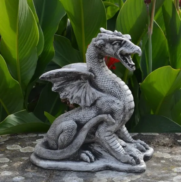 Gartendekoparadies Animaux|Gargouilles-Dragon légendaire