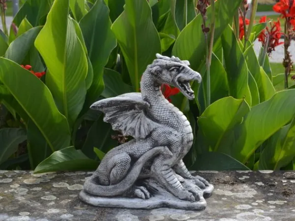 Gartendekoparadies Animaux|Gargouilles-Dragon légendaire