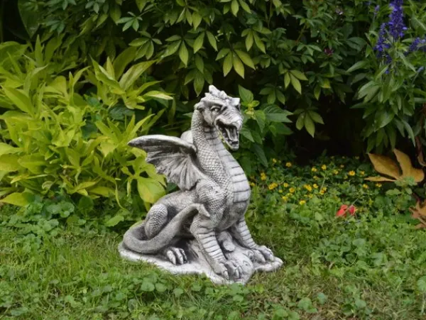 Gartendekoparadies Animaux|Gargouilles-Dragon légendaire
