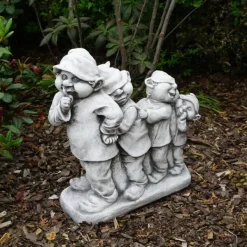 Gartendekoparadies Gnome-Drôle d'escouade de gnomes