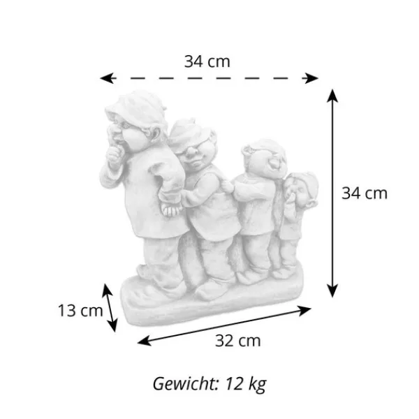 Gartendekoparadies Gnome-Drôle d'escouade de gnomes