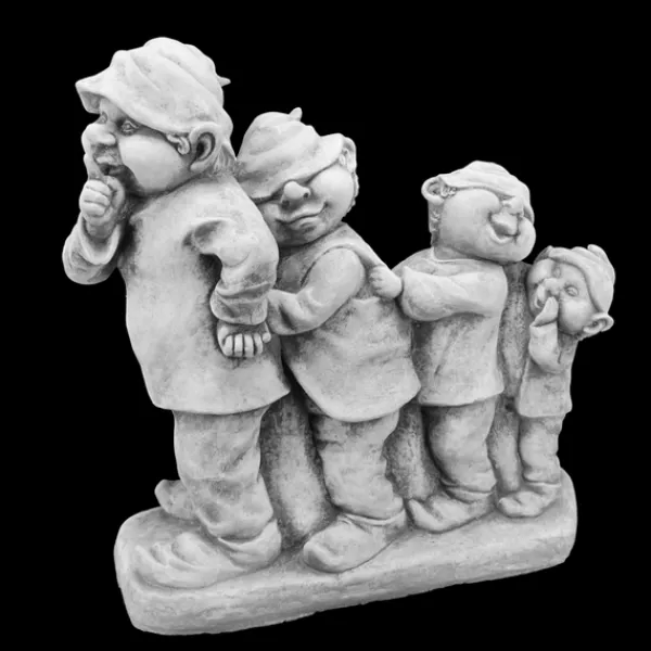 Gartendekoparadies Gnome-Drôle d'escouade de gnomes