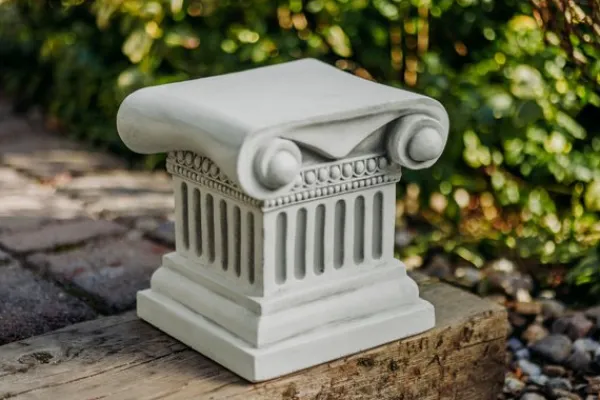 Gartendekoparadies Colonnes & Socles-Empreinte carrée