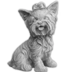 Gartendekoparadies Animaux-Ensemble : deux Yorkshire Terriers