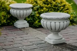 Gartendekoparadies Jardinières-Ensemble décoratif avec vases à plantes