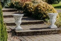 Gartendekoparadies Jardinières-Ensemble de jardinières en forme de vase